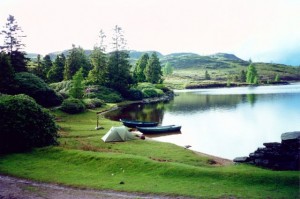 Camping At Loch Ordie © John Watson