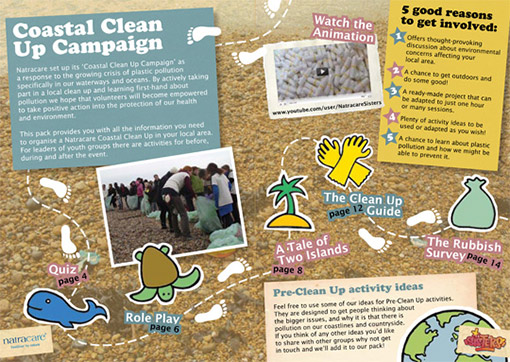Natracare Coastal Clean Up campaign
