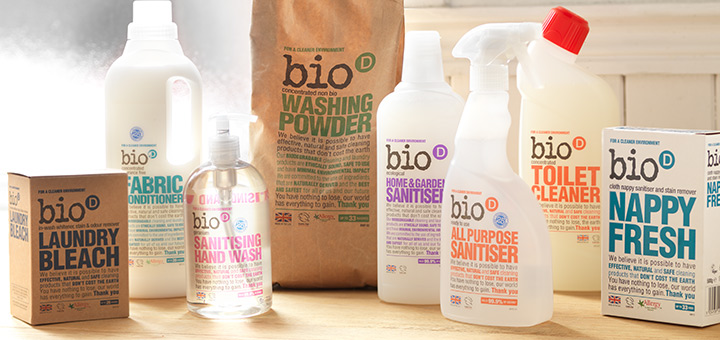Bio-D eco-friendly cleaning for kitchen and home