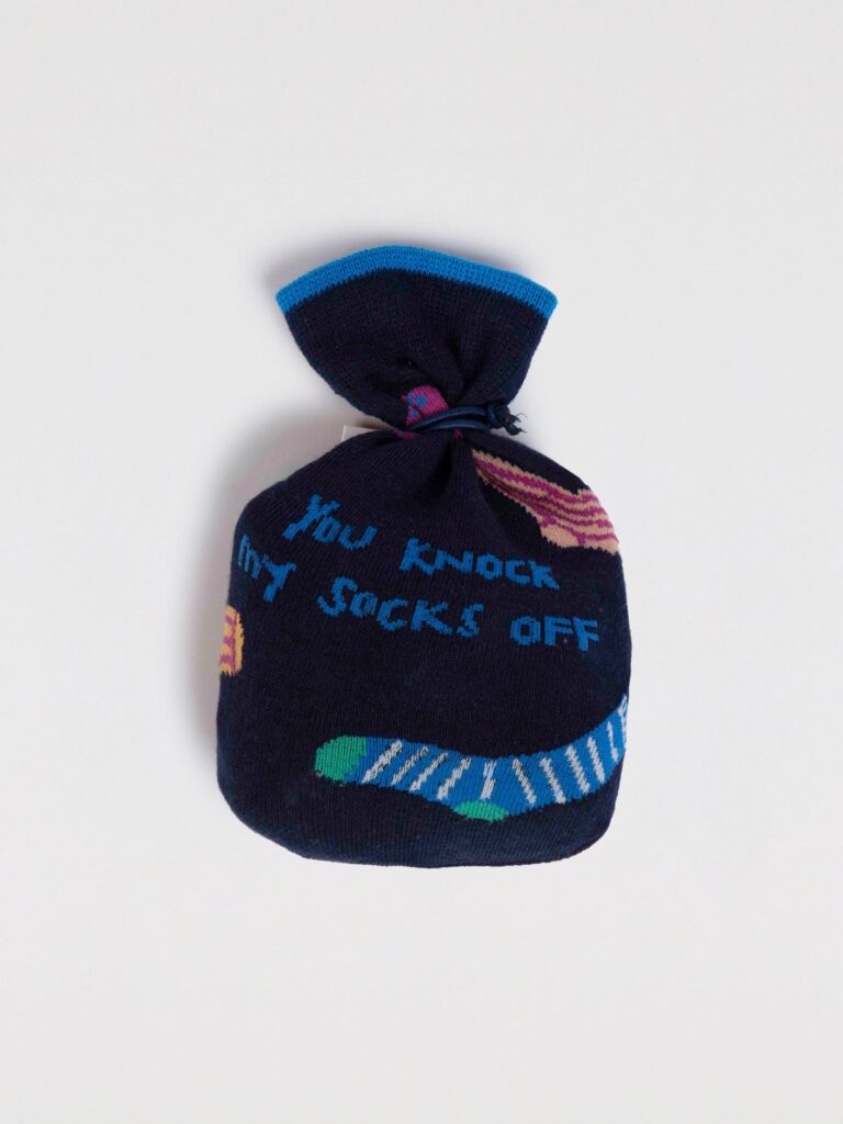 Thought socks cotton bag