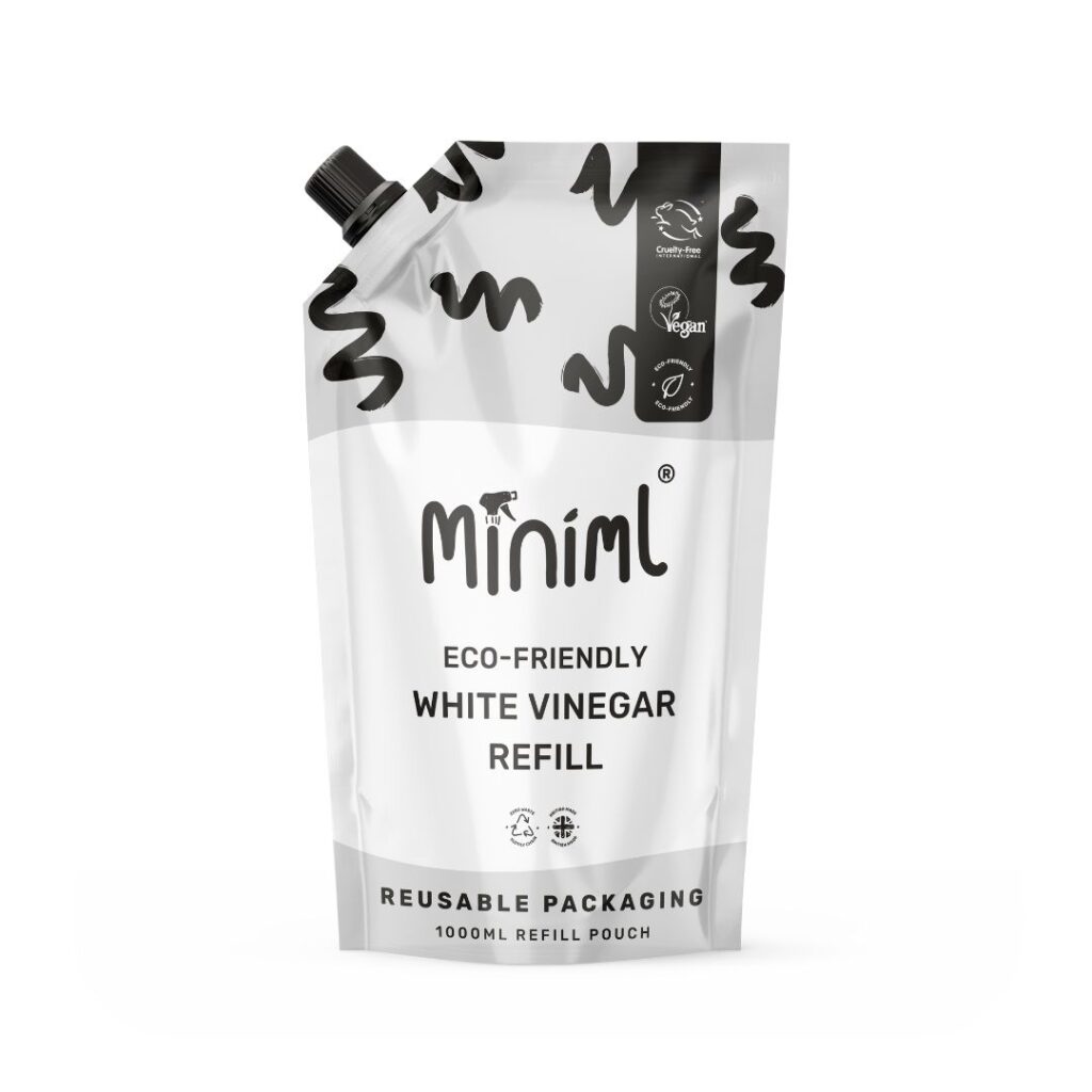 Miniml white vinegar refill pouch - unscented