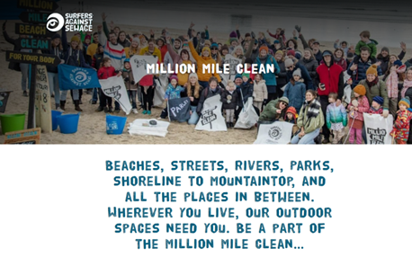 Surfers Against Sewage Million Mile Clean