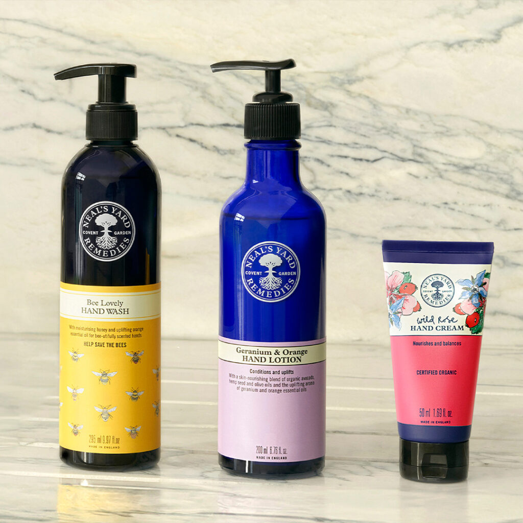 3 Neal's Yard Remedies products