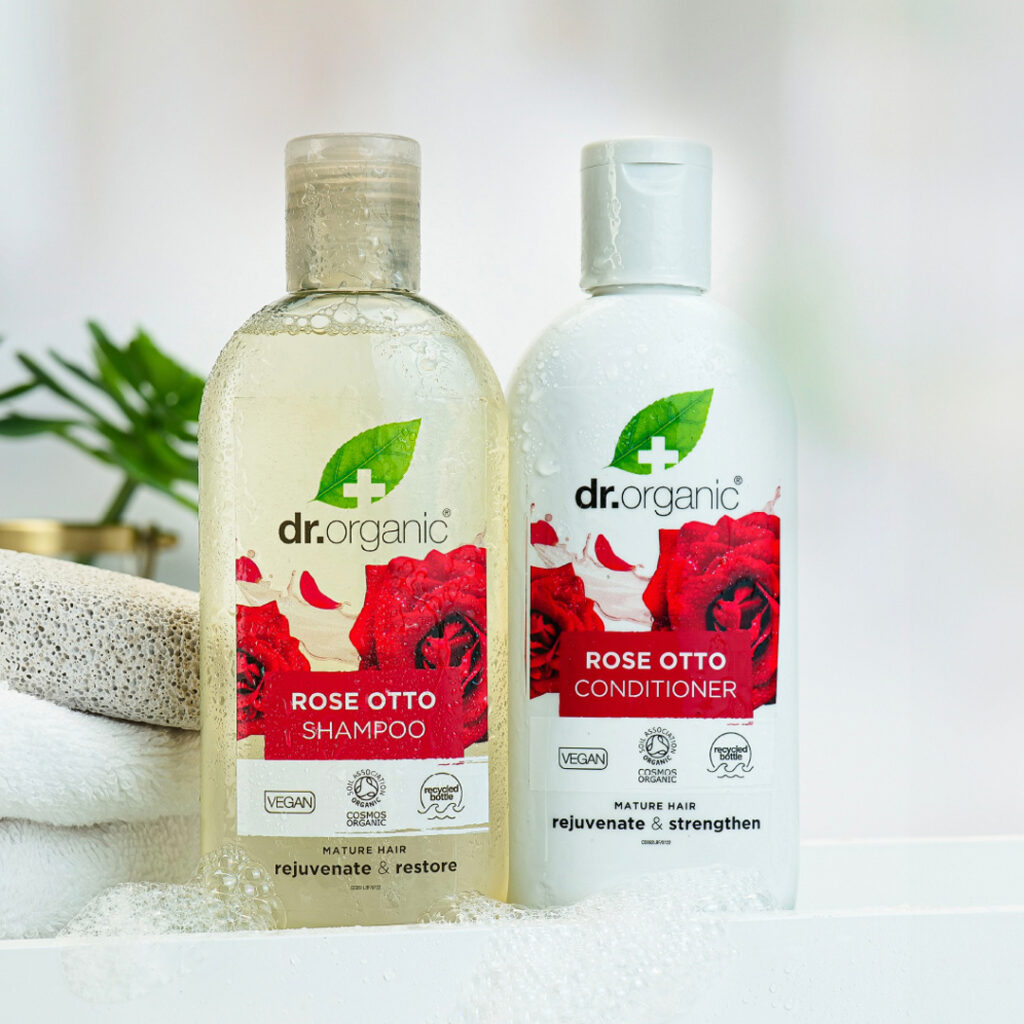 Dr Organic shampoo and conditioner