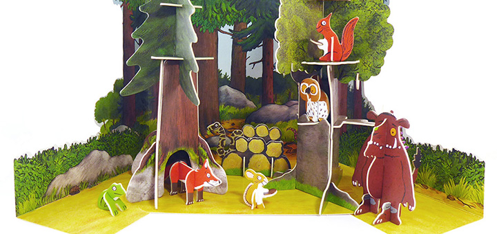 The Playpress Gruffalo set built