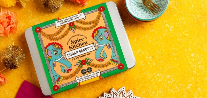 The Spice Kitchen Indian banquet feasting kit.